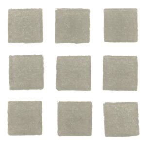 300x stuks vierkante mozaiek steentjes grijs 2 x 2 cm 10234661