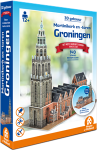 3D Gebouw - Martinikerk Groningen (140 stukjes) 27581615195