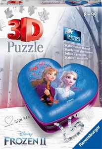 3D Puzzel - Frozen 2 Hartendoosje (54 stukjes) 27552165919