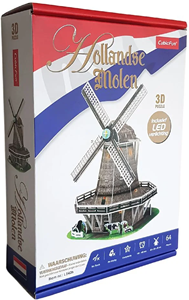3D Puzzel - Molen LED (65 stukjes) 41439255409