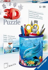 3D Puzzel - Pennenbak Onderwaterwereld (54 stukjes) 25792782753