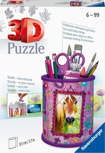 3D Puzzel - Pennenbak Paarden (54 stukjes) 25779248419