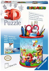 3D Puzzel - Pennenbak Super Mario (57 stukjes) 29489491171