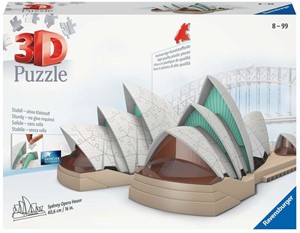 3D Puzzel - Sydney Opera House (216 stukjes) 30402758731