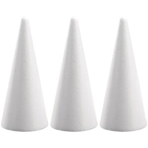 3x Beschilderbare kegel van piepschuim 10147913