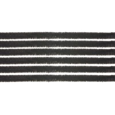 50x chenilledraad zwart 50 cm hobby artikelen 10184520