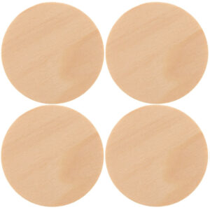 8x Houten schijven om te schilderen 9 cm 10198622