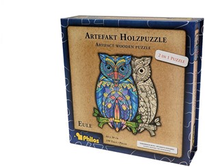 Artefact Houten Puzzel - Uil (199 stukjes) 34596464877