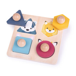 Bigjigs Bosdieren Vorm Puzzel FSC 100% 4014367