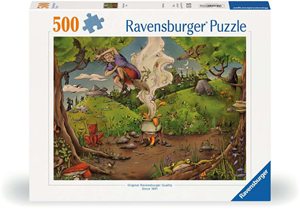 Bij de Bosheks Puzzel (500 stukjes) 40092860813