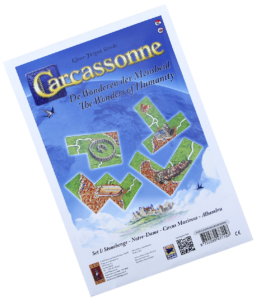 Carcassonne Mini-uitbreiding - Wonderen der Mensheid 1 - Bordspel 13450