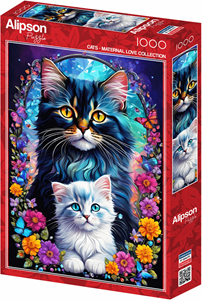 Cats - Maternal Love Collection Puzzel (1000 stukjes) 42026306492