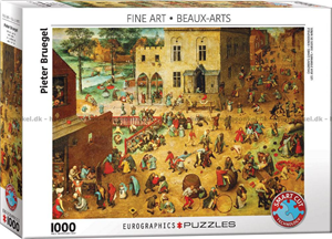 Children`s Games Pieter Bruegel Puzzel (1000 stukjes) 40459802790