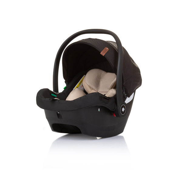 Chipolino Duo Smart Autostoel 40 87 cm Groep 0+ Obsidian Zwart Beige 1032903