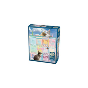 Cobble Hill puzzle 500 pieces - Quilted kittens 4154788