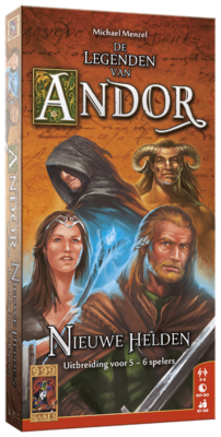 De Legenden van Andor: Nieuwe Helden 5/6 Uitbreiding - Bordspel 13450