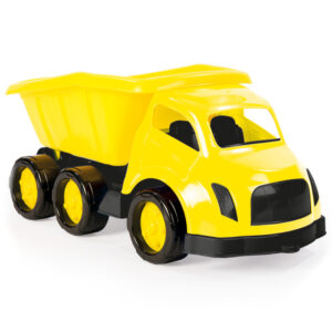 Dolu Maxi Truck Speelgoedvrachtwagen 69 cm Geel/Zwart 1033398