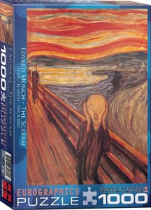 Edvard Munch - The Scream Puzzel (1000 stukjes) 37122546238