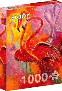 Flamingo Puzzel (1000 stukjes) 44356376733