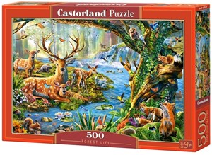Forest Life Puzzel (500 stukjes) 40692610920