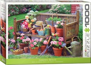 Garden Bench Puzzel (1000 stukjes) 40356777914