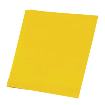 Geel knutsel papier 50 vellen A4 10041589