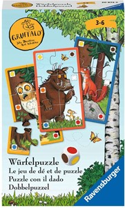 Gruffalo Dobbelpuzzel - Pocketspel 31787622203
