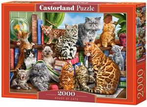 House of Cats Puzzel (2000 stukjes) 40092861701