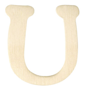 Houten naam letter U 10040867