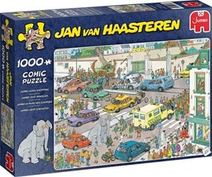 Jan van Haasteren - Jumbo Gaat Winkelen Puzzel (1000 stukjes) 40615759544