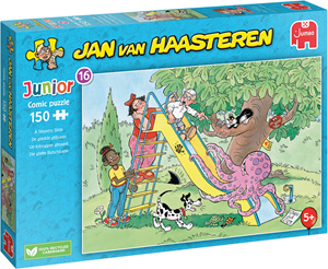 Jan van Haasteren Junior 16 - De gladde glijbaan (150 stukjes) 40092861762