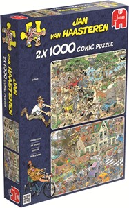 Jan van Haasteren - Safari/Storm Puzzel 2 in 1 40092861756