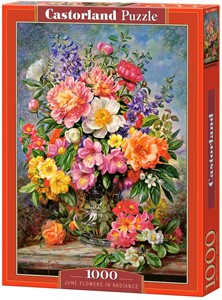 June Flowers in Radiance Puzzel (1000 stukjes) 41223380342