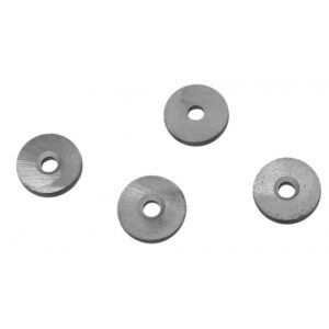 Knutsel magneten met gat 15 stuks rond 20 x 5 mm 10187329