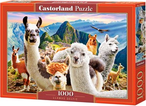 Llamas Selfie Puzzel (1000 stukjes) 40527466635