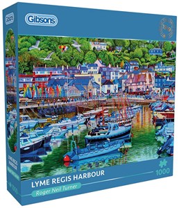 Lyme Regis Harbour Puzzel (1000 stukjes) 37890723407