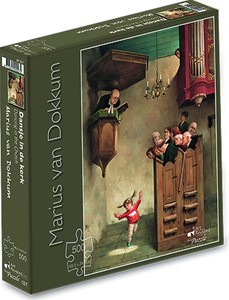 Marius van Dokkum - Dansje in de Kerk Puzzel (500 stukjes) 42645807815