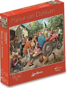 Marius van Dokkum - Tuinfeest Puzzel (1000 stukjes) 42645807816