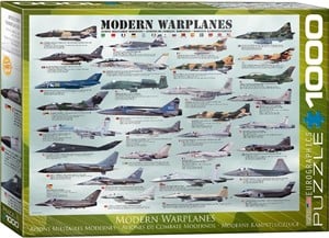 Modern Warplanes Puzzel (1000 stukjes) 40356778101
