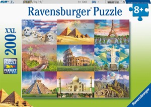 Monuments Of The World Puzzel (200 XXL stukjes) 31807459133