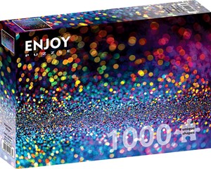 Multicolor Glitter Puzzel (1000 stukjes) 40756380029