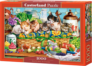 Napping Kittens Puzzel (1000 stukjes) 40104700202