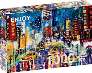 New York Lights Puzzel (1000 stukjes) 44356376952