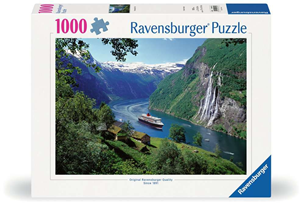 Noors Fjord Puzzel (1000 stukjes) 40092862170