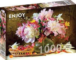 Peonies Beauty Puzzel (1000 stukjes) 37463141136