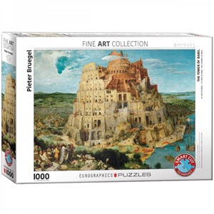 Pieter Bruegel - The Tower of Babel Puzzel (1000 stukjes) 37355237636