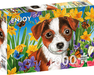 Puppy Garden Puzzel (1000 stukjes) 38151763135