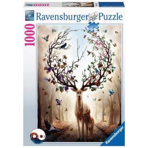 Ravensburger - Klassieke Puzzel Volwassenen - Puzzel 1000 p - Fantastisch hert - 70x50cm - 15018 3451327