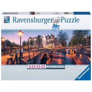 Ravensburger puzzel 1000 pcs Avond in Amsterdam 3544608