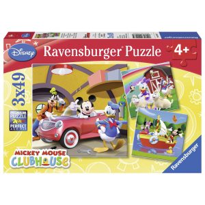 Ravensburger puzzel Disney iedereen houdt van Mickey - 3 x 49 stukjes 1044417